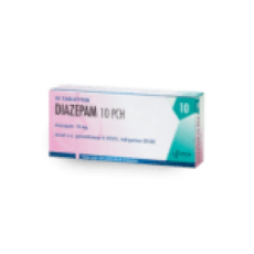 1 verpakking van Diazepam 10 mg tabletten